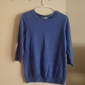 Blue sweater
